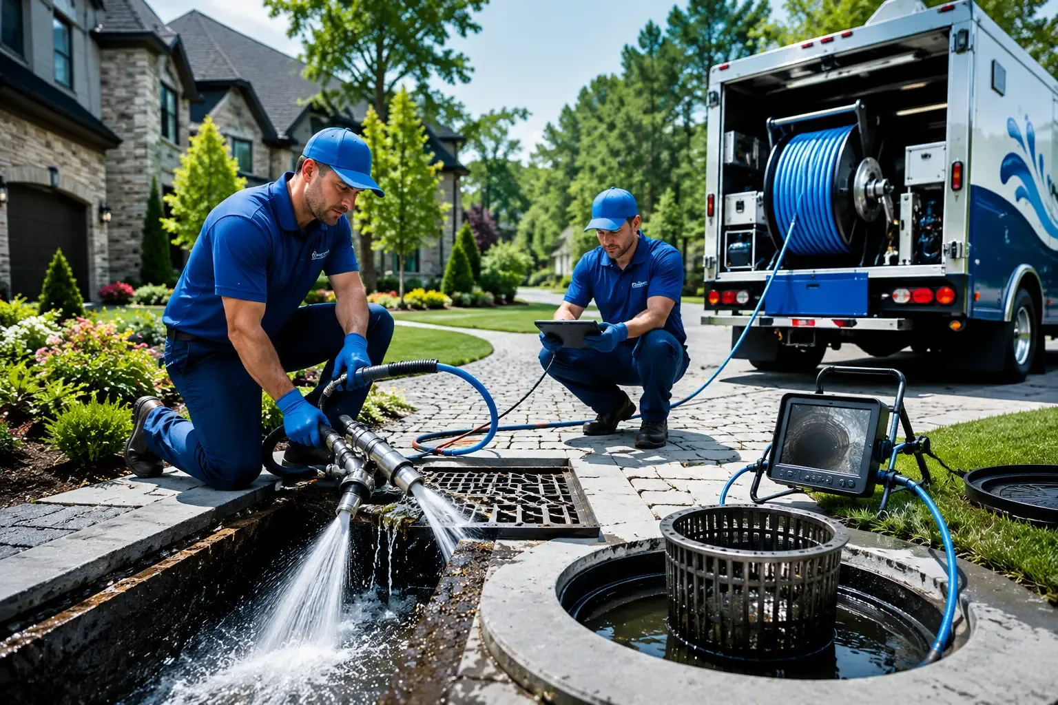 Local outdoor drain cleaning professionals in Glendale, RI